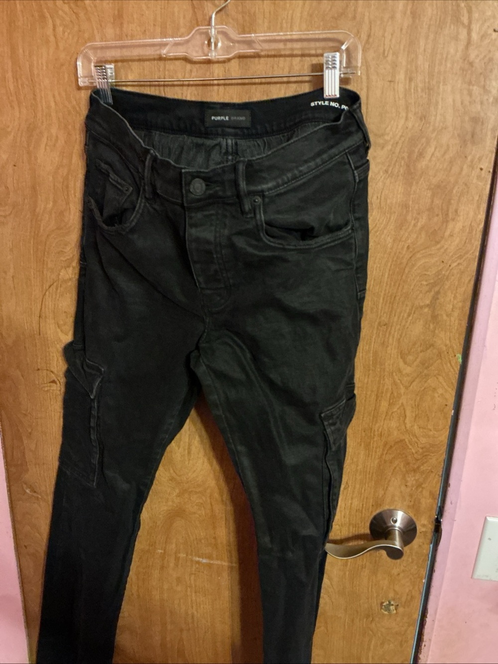 Purple Brand Black Slim Straight Men’s Jeans
